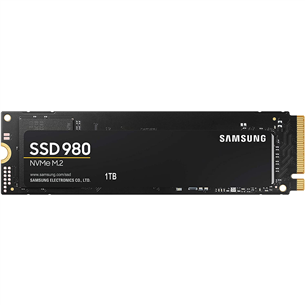 Samsung 980, M.2, NVMe, PCIe 3.0, 1 TB - SSD