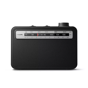 Philips, FM, analog, black - Portable radio TAR2506/12