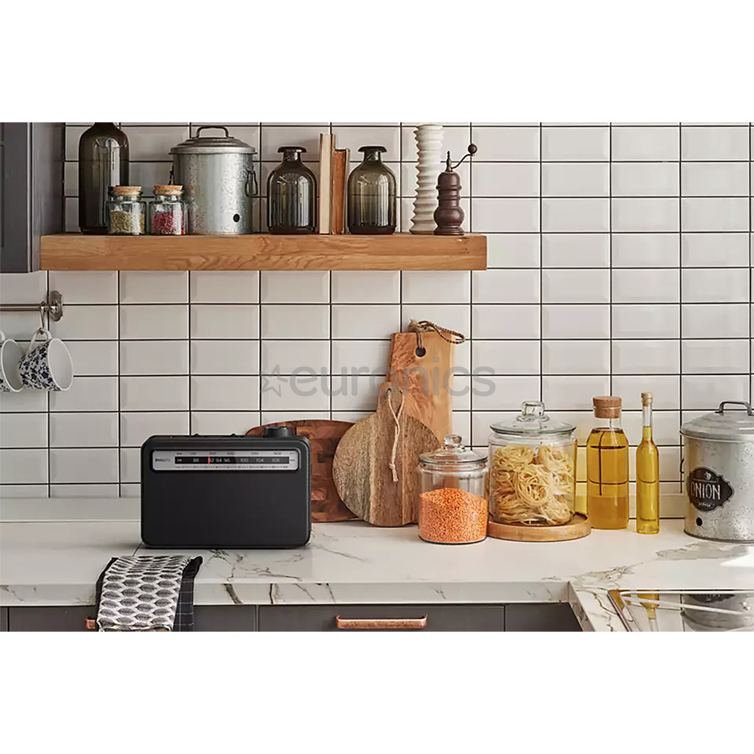 Philips, FM, analoog, must - Kaasaskantav raadio