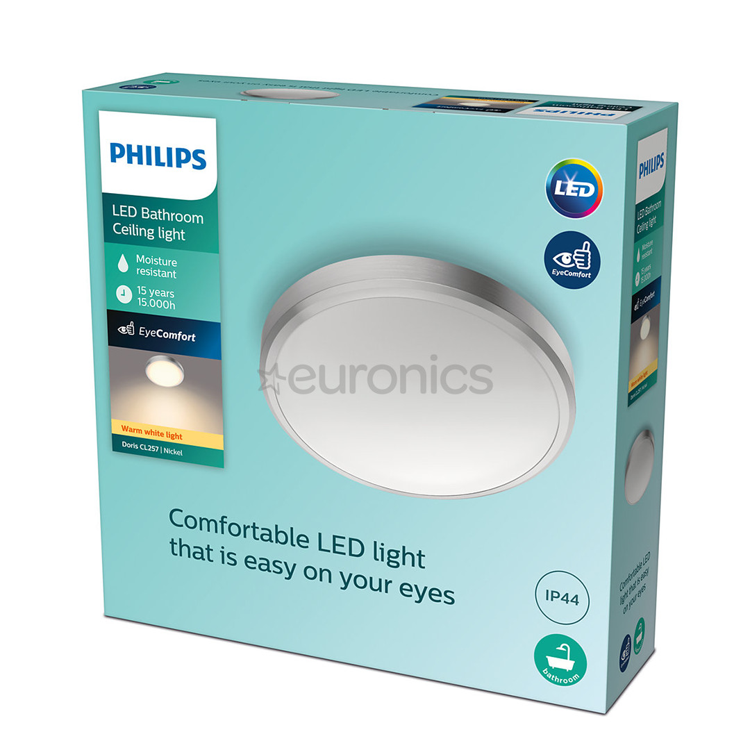 Philips Doris, nikkel - LED laevalgusti