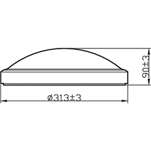 Philips Doris, nikkel - LED laevalgusti