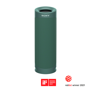 Sony SRS-XB23, green - Portable Wireless Speaker