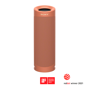 Sony SRS-XB23, pink - Portable Wireless Speaker SRSXB23R.CE7
