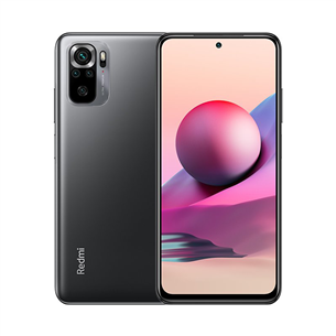 Xiaomi Redmi Note 10S 64 GB, must - Nutitelefon