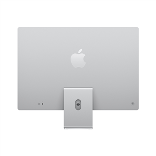 Apple iMac 24" (2021), M1 8C/7C, 16 GB, 256 GB, SWE, hõbedane - Kõik-ühes lauaarvuti