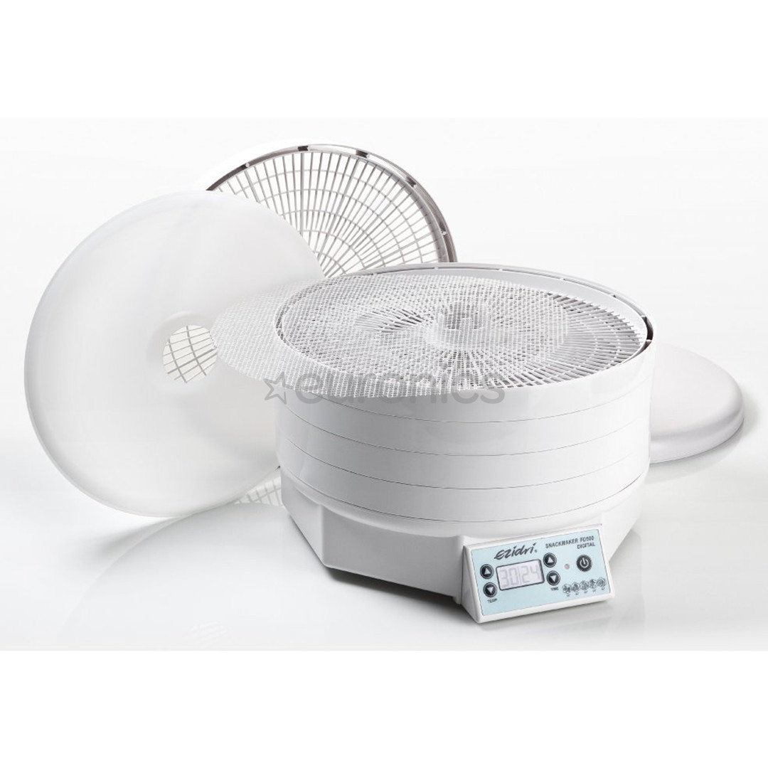 Ezidri Snackmaker, 500 W, white - Digital food Dehydrator