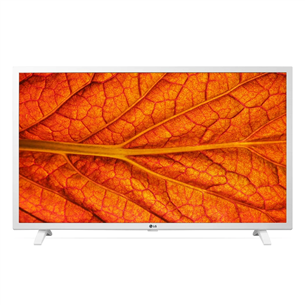 LG LCD FHD, 32'', feet stand, white - TV