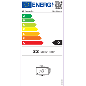 LG LCD FHD, 32'', jalad äärtes, valge - Teler