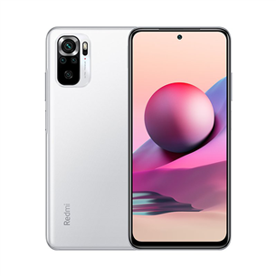 Xiaomi Redmi Note 10S 4+ 64 GB, valge - Nutitelefon