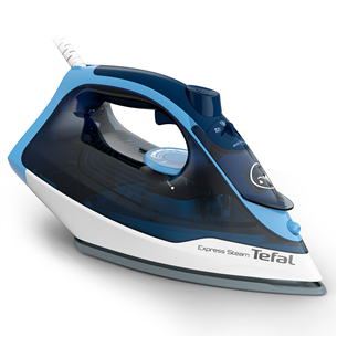 Tefal Express Steam, 2400 Вт, белый/синий - Паровой утюг