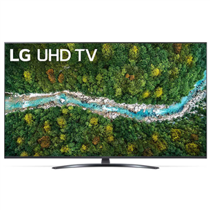 LG LCD 4K UHD, 65'', central stand, black - TV