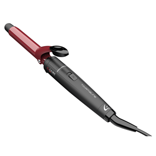 GA.MA Tourmaline, diameter 19 mm, 220°C, black/red - Curling iron