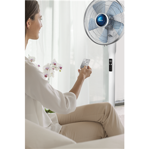 Tefal Turbo Silence Extreme+ Stand, 70 W, white/black - Floor fan