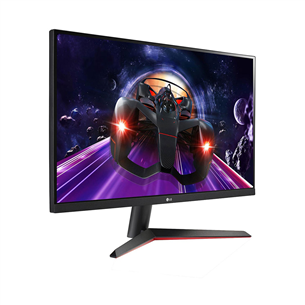 LG MP60G, 24", FHD, LED IPS, 75 Hz, black - Monitor