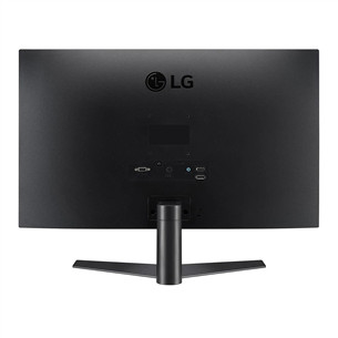 LG MP60G, 24", FHD, LED IPS, 75 Hz, must - Monitor