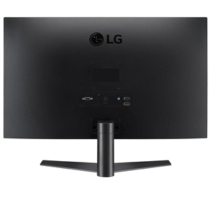 LG MP60G, 27", FHD, LED IPS, 75 Гц, черный - Монитор