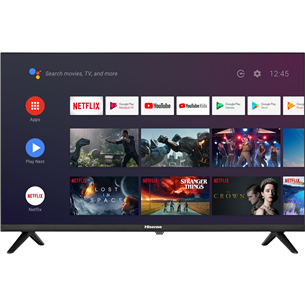 Hisense A5700FA, 32'', HD, LCD, jalad äärtes, must - Teler