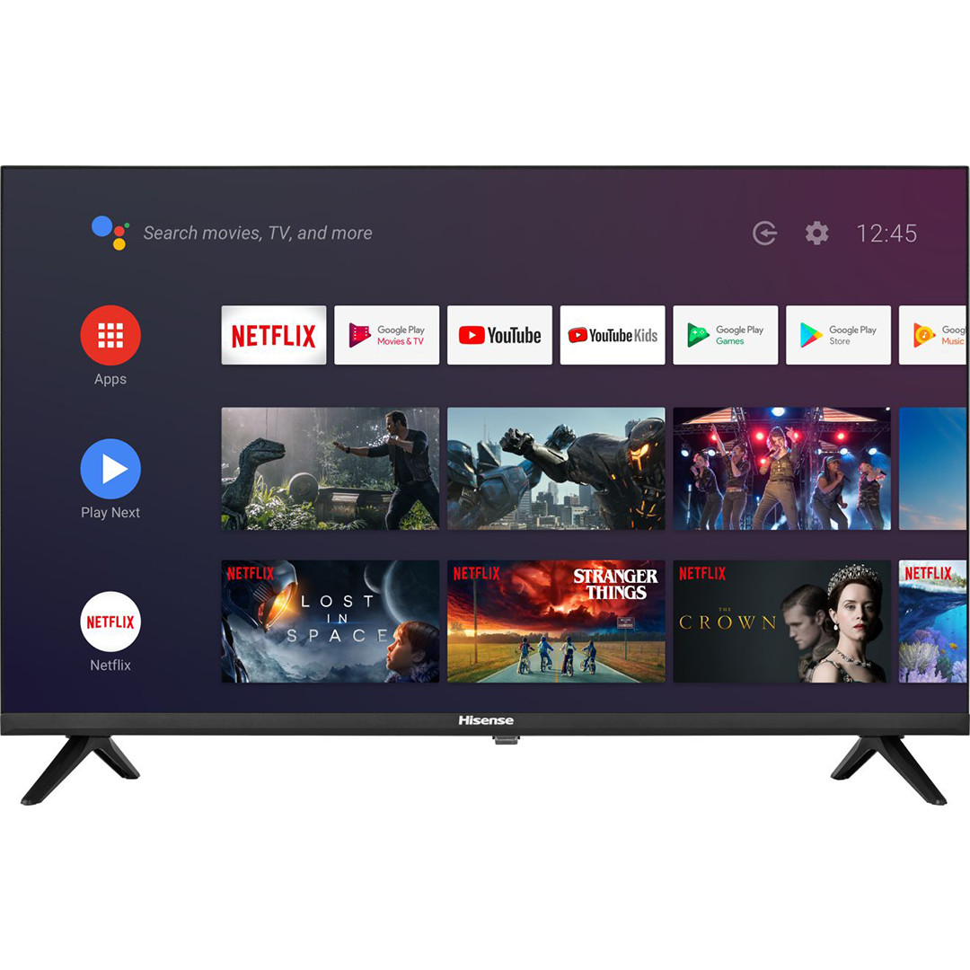 Hisense A5700FA, 32'', HD, LCD, боковые ножки, черный - Телевизор