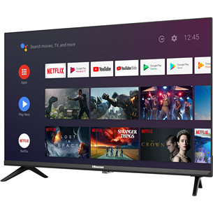 Hisense A5700FA, 32'', HD, LCD, jalad äärtes, must - Teler