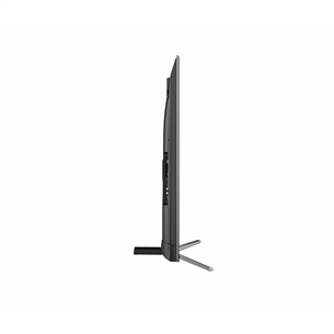 Hisense ULED 4K UHD, 55", central stand, dark gray - TV