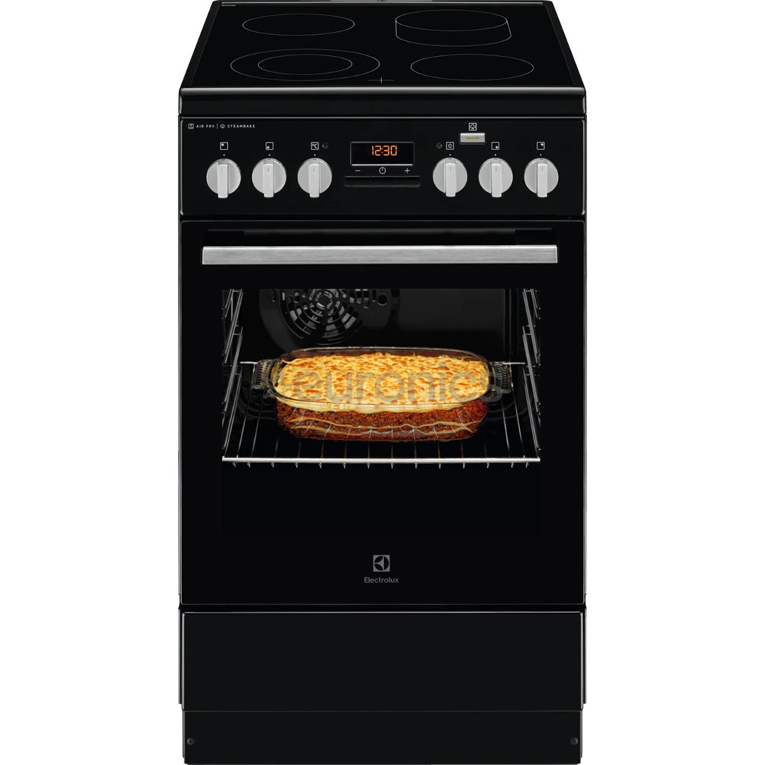 Electrolux, 58 L, must - Eraldiseisev keraamiline pliit