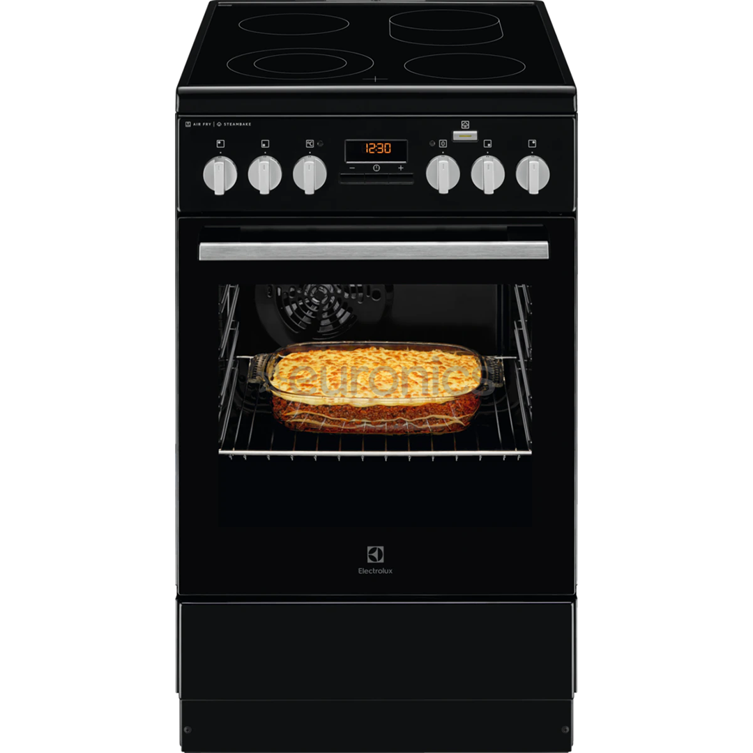 Electrolux, 58 L, must - Eraldiseisev keraamiline pliit