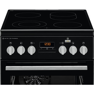 Electrolux, 58 L, must - Eraldiseisev keraamiline pliit