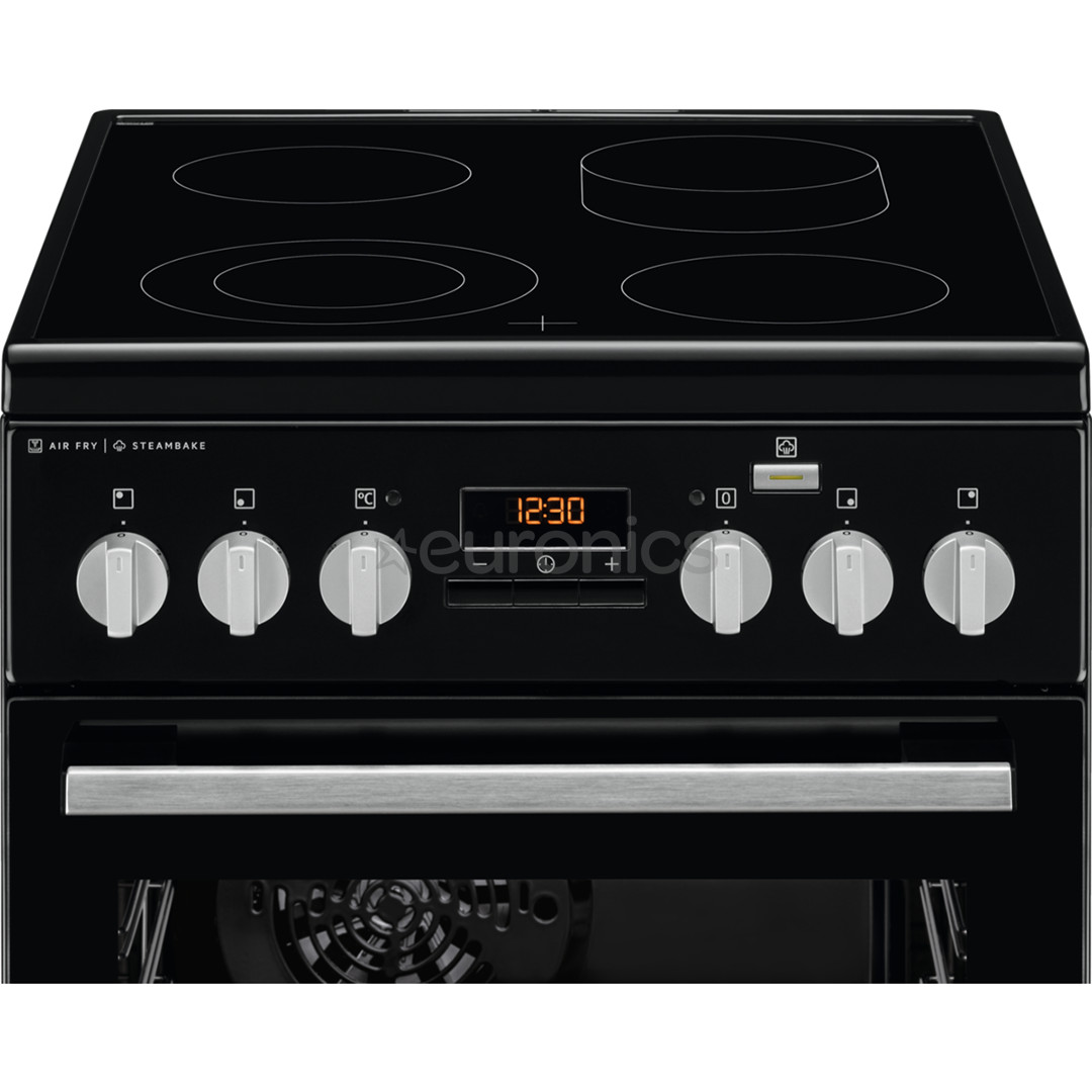 Electrolux, 58 L, must - Eraldiseisev keraamiline pliit