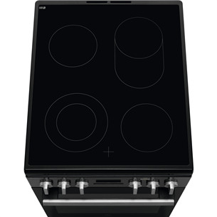 Electrolux, 58 L, must - Eraldiseisev keraamiline pliit