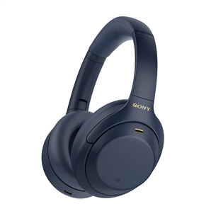 Sony WH-1000XM4, sinine - Juhtmevabad üle kõrva kõrvaklapid WH1000XM4/LM