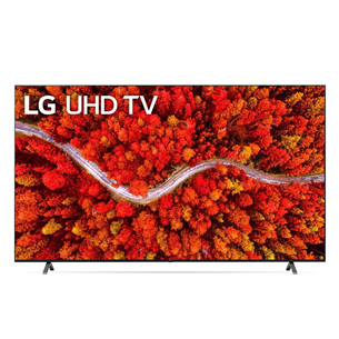 LG LCD 4K UHD, 86'', jalad äärtes, must - Teler