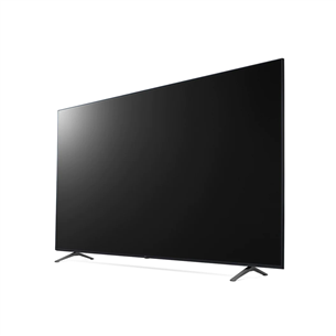LG LCD 4K UHD, 86'', feet stand, black - TV