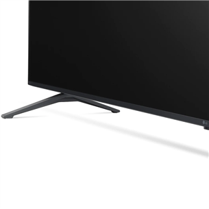 LG LCD 4K UHD, 86'', feet stand, black - TV