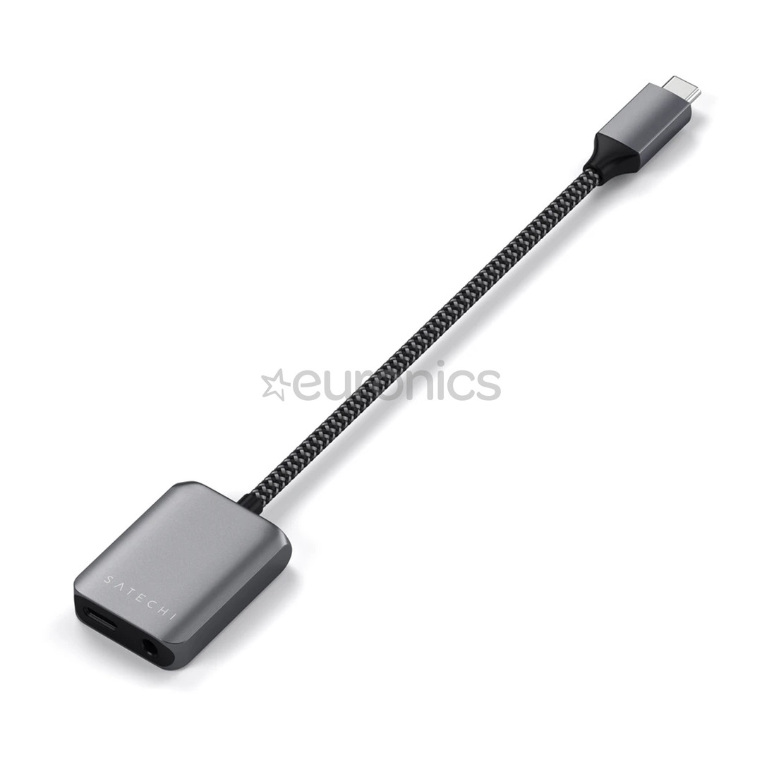 USB-C jagaja Satechi 3.5mm / USB-C PD