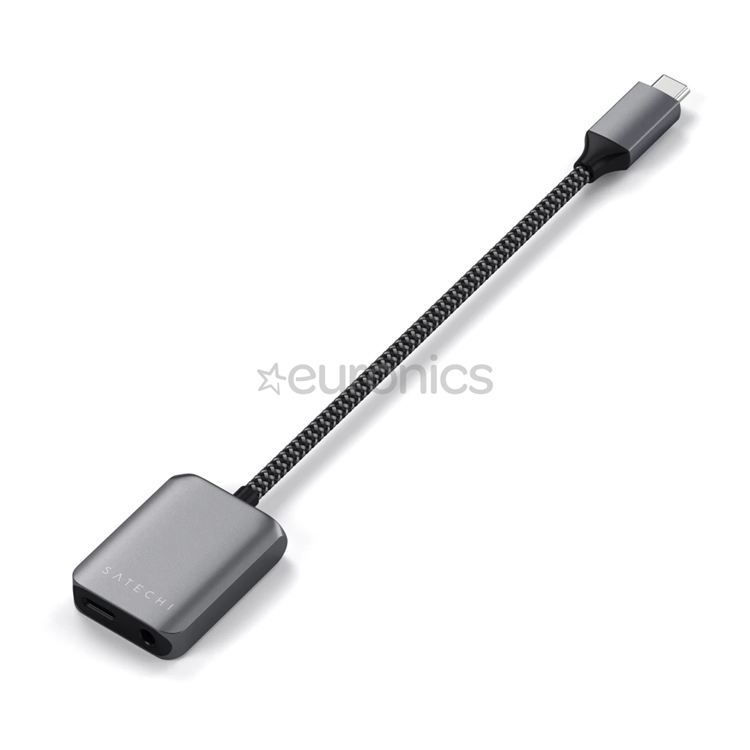 USB-C jagaja Satechi 3.5mm / USB-C PD