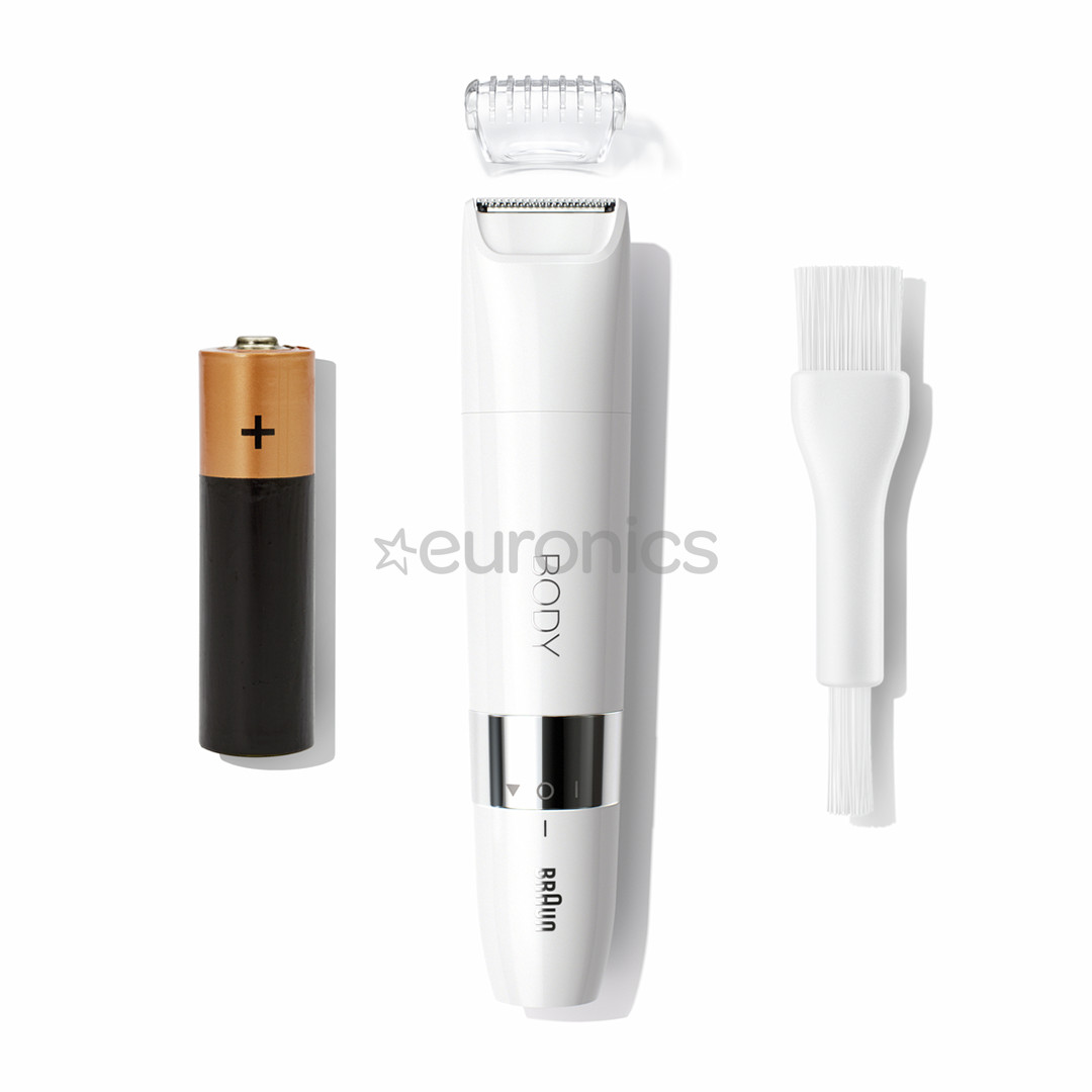 Braun, white - Mini trimmer