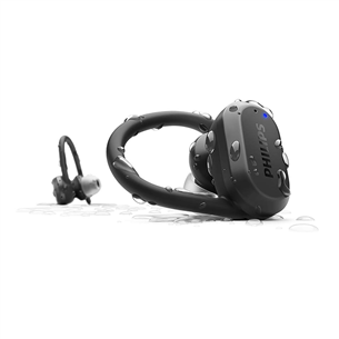 Philips TAA7306, black - True-wireless Sport Earbuds