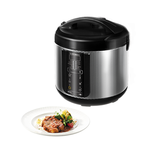 Redmond SkyCooker, 5 L, 860 W, black/inox - Multicooker