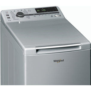 Whirlpool, 7 kg, depth 60 cm, 1200 rpm, silver - Top Load Washing Machine