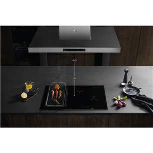 AEG, width 70 cm, frameless, black - Built-in Induction Hob