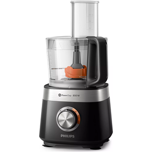 Philips Viva Collection, 1.5 L/1 L, 850 W, black - Food processor