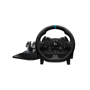 Руль Logitech G923 для ПК / PS4 / PS5 + рычаг переключения передач Driving Force