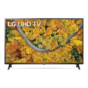 LG LCD 4K UHD, 55'', боковые ножки, черный - Телевизор