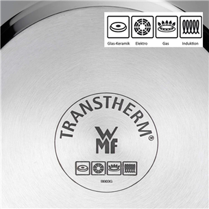 WMF PermaDur Advance, diameter 28 cm, silver/black - Frying pan