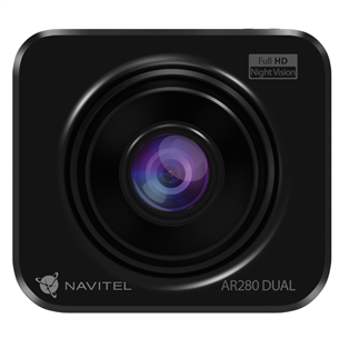 Navitel AR280 Dual, must - Videoregistraator