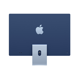 Apple iMac 24" (2021), M1 8C/7C, 16 ГБ, 256 ГБ, SWE, голубой - Настольный компьютер "все в одном"