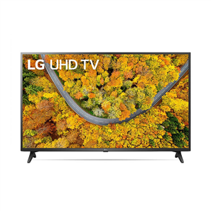 LG LCD 4K UHD, 50'', jalad äärtes, must - Teler