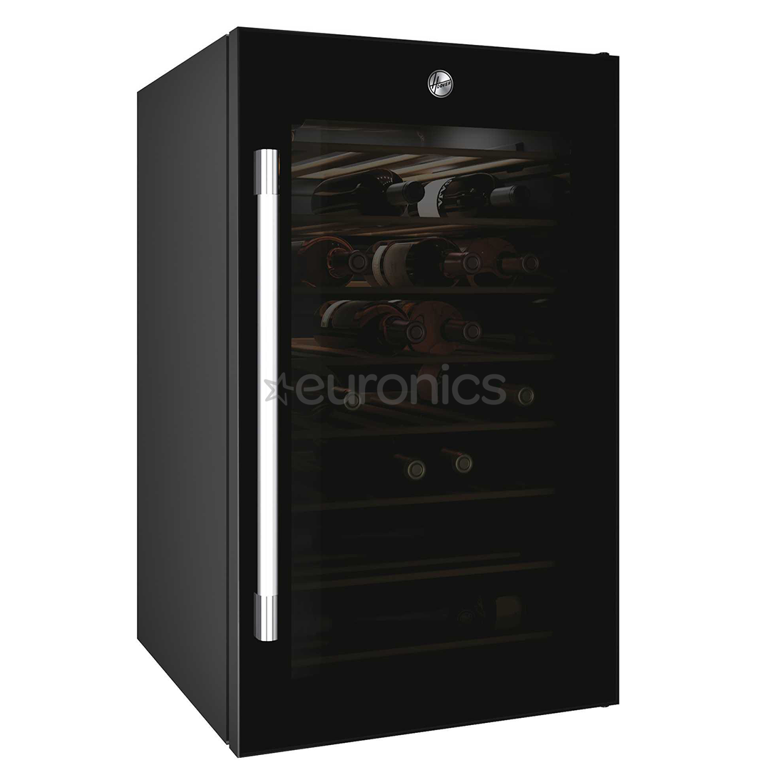 Hoover, 41 bottles, height 85 cm, black - Wine Cooler