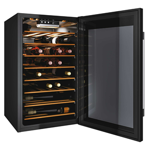 Hoover, 41 bottles, height 85 cm, black - Wine Cooler