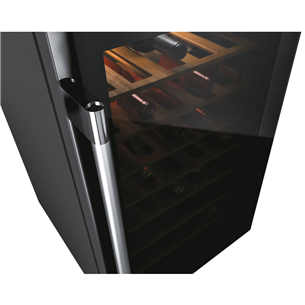 Hoover, 41 bottles, height 85 cm, black - Wine Cooler